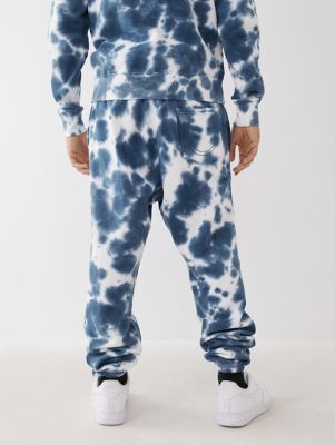 tie dye velour joggers