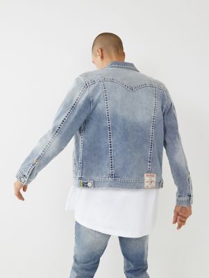 JIMMY SUPER T STITCH DENIM JACKET