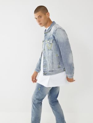 JIMMY SUPER T STITCH DENIM JACKET