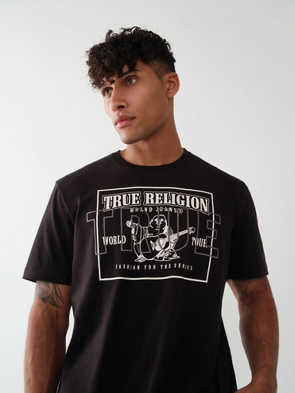 Mode Shirts Lange shirts True Religion Lang shirt wit casual uitstraling 