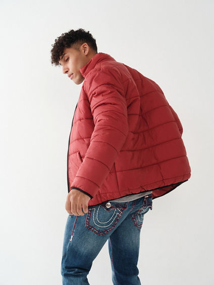 SOLID PUFFER JACKET
