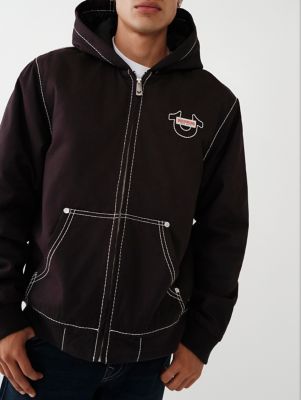 BIG T ZIP HOODIE