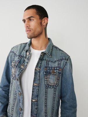 JIMMY SUPER T STITCH DENIM JACKET