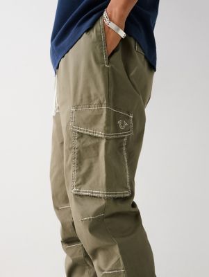 True religion hot sale khaki pants mens