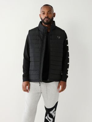 True religion puffer outlet vest