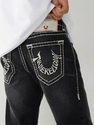 RICKY TR EMBROIDERY SUPER T STRAIGHT JEAN