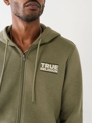 Green true cheap religion hoodie