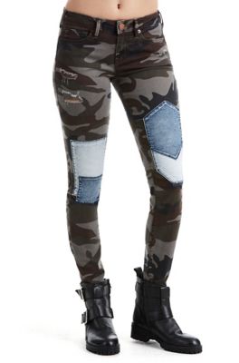 halle mid rise super skinny womens jean