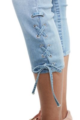 true religion lace up jeans