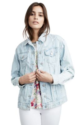 true religion women's denim jacket