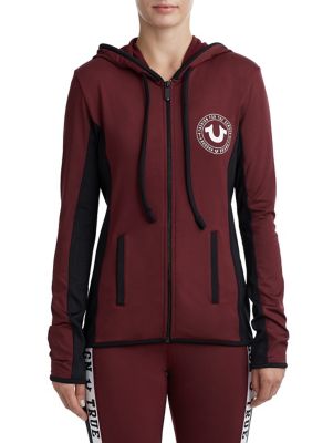 women's athletic zip up hoodie