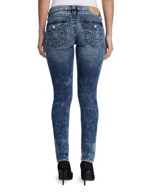 womens skinny jeans with back flap pockets