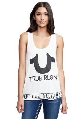 SCOOP NECK RACER BACK TANK - True Religion