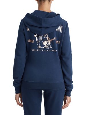 true religion buddha zip up