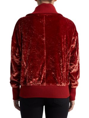 bomber jacket and turtleneck
