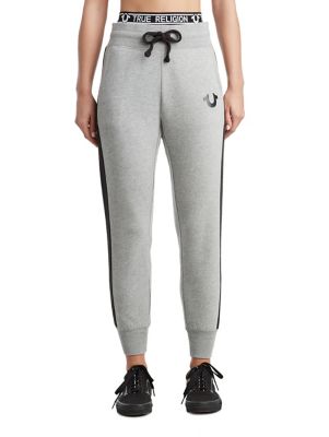 grey true religion joggers