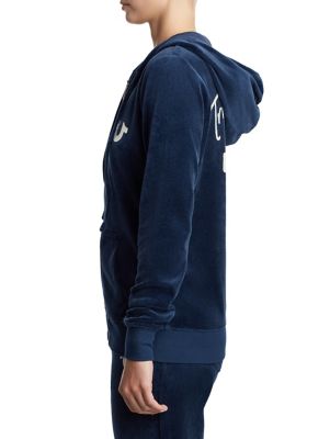 true religion velour tracksuit