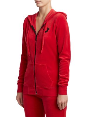 red true religion hoodie women's