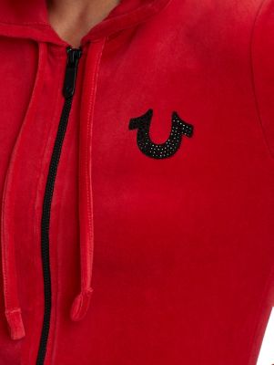 true religion velour tracksuit womens