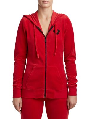 red true religion hoodie women's