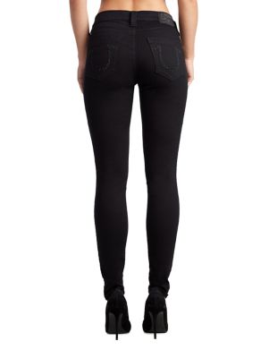 black skinny true religion jeans