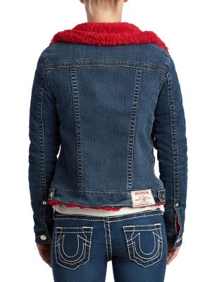 true religion sherpa jean jacket
