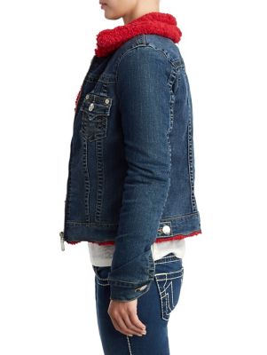 true religion sherpa jean jacket