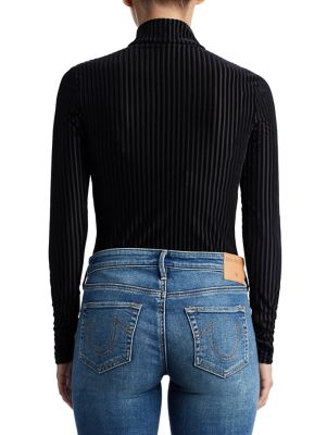 Download WOMENS VELVET MOCK NECK BODYSUIT