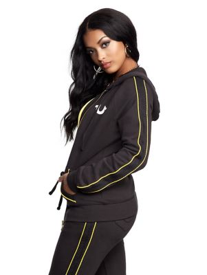 WOMENS MESH ZIP UP HOODIE