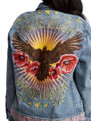 true religion embroidered jeans