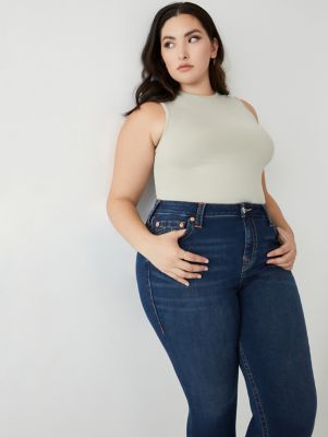 best jean style for curvy figure