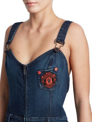 red true religion jumpsuit