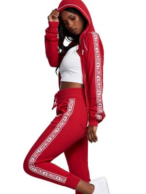 red true religion hoodie women's