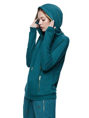 light blue true religion hoodie