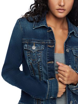 true religion girl jacket