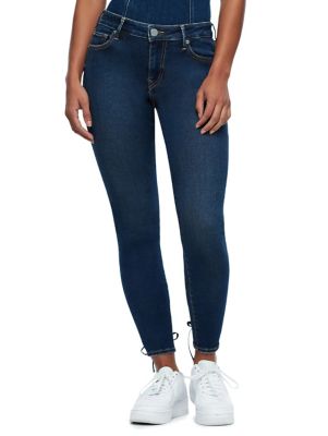 JENNIE CURVY SKINNY LACE UP JEAN