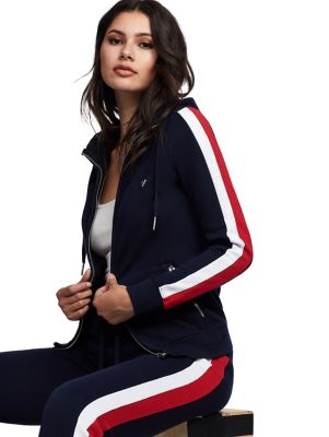 true religion stripe hoodie