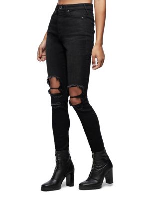 ultra high rise mom jean