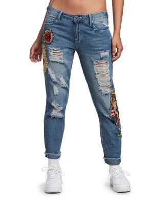 true religion cameron patch jeans