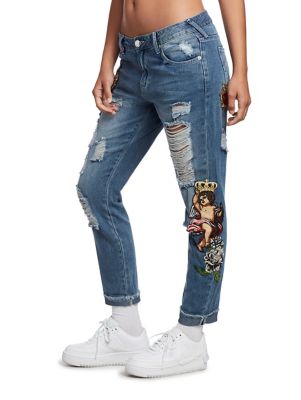 true religion cameron patch jeans