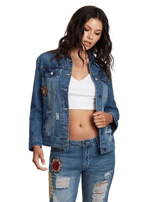 true religion trucker jean jacket