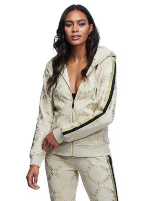 true religion metallic hoodie