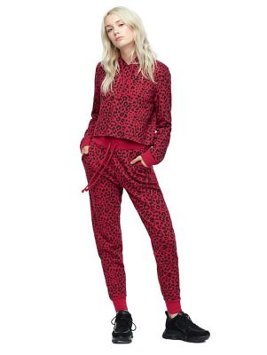 z supply ava leopard jogger