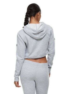 joggers and crop hoodie set