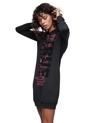 sweat hoodie dress