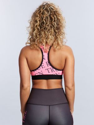 WOMENS BODIED NEON REPEAT SPORTS BRA