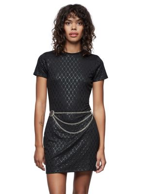 true religion black dress