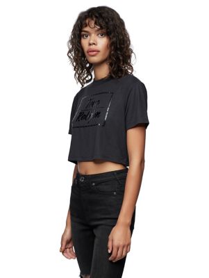 Graphic Crop Tee 