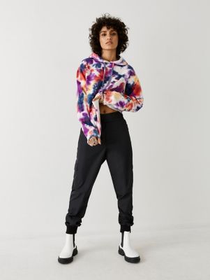 tie dye hoodie and joggers