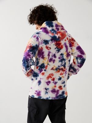 tie dye guess hoodie